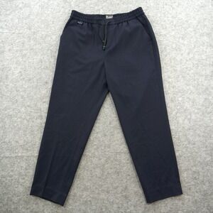 Scotch Soda Pants Womens Medium Blue Trousers Elastic Waist Drawstring